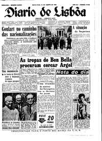 Sexta, 31 de Agosto de 1962