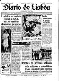 Sábado,  1 de Setembro de 1962