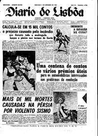 Domingo,  2 de Setembro de 1962