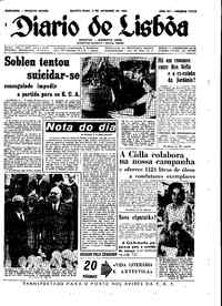 Quinta,  6 de Setembro de 1962