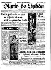 Sexta,  7 de Setembro de 1962