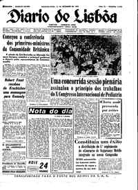 Segunda, 10 de Setembro de 1962