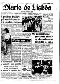 Quarta, 12 de Setembro de 1962