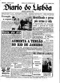 Sábado, 15 de Setembro de 1962