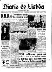 Terça, 18 de Setembro de 1962