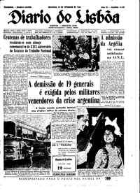 Domingo, 23 de Setembro de 1962 (1ª edição)