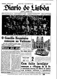 Quinta, 11 de Outubro de 1962