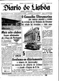 Domingo, 14 de Outubro de 1962 (2ª edição)