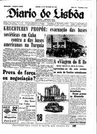 Sábado, 27 de Outubro de 1962 (2ª edição)