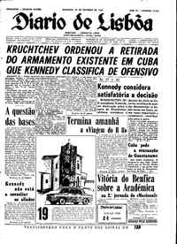 Domingo, 28 de Outubro de 1962 (2ª edição)