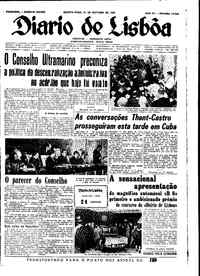 Quarta, 31 de Outubro de 1962 (2ª edição)