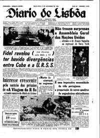 Sexta,  2 de Novembro de 1962