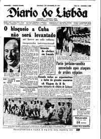 Domingo,  4 de Novembro de 1962 (1ª edição)