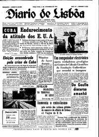 Terça,  6 de Novembro de 1962