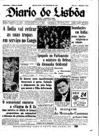 Quinta,  8 de Novembro de 1962 (2ª edição)