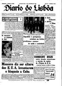 Segunda, 12 de Novembro de 1962