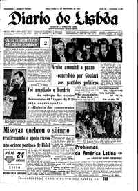 Terça, 13 de Novembro de 1962