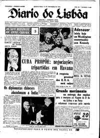 Quarta, 14 de Novembro de 1962 (1ª edição)