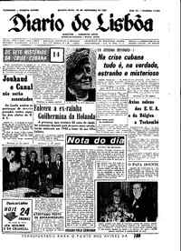 Quarta, 28 de Novembro de 1962 (3ª edição)