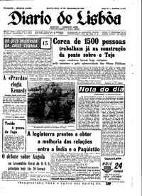 Quinta, 29 de Novembro de 1962