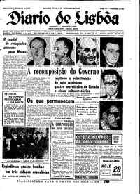 Segunda,  3 de Dezembro de 1962 (1ª edição)