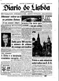 Sexta,  7 de Dezembro de 1962 (1ª edição)