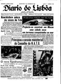 Quinta, 13 de Dezembro de 1962