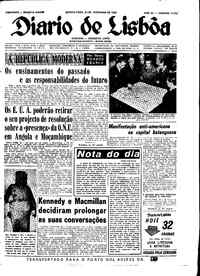 Quinta, 20 de Dezembro de 1962