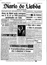 Sábado, 22 de Dezembro de 1962 (1ª edição)