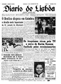 Domingo, 10 de Fevereiro de 1963 (1ª edição)