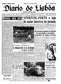 Domingo,  3 de Março de 1963 (1ª edição)