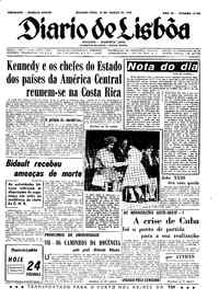 Segunda, 18 de Março de 1963 (1ª edição)