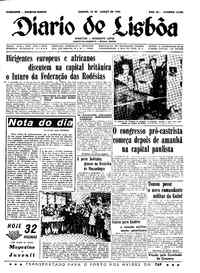 Sábado, 23 de Março de 1963 (1ª edição)