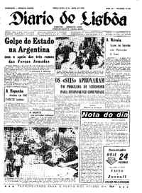 Terça,  2 de Abril de 1963 (1ª edição)