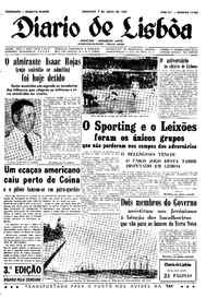 Domingo,  7 de Abril de 1963 (3ª edição)