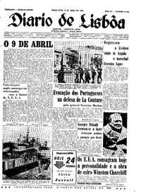Terça,  9 de Abril de 1963