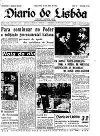 Terça, 30 de Abril de 1963 (1ª edição)