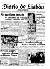 Domingo,  5 de Maio de 1963 (1ª edição)