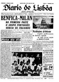 Quarta, 22 de Maio de 1963 (1ª edição)