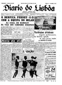 Quarta, 22 de Maio de 1963 (2ª edição)