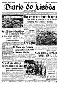 Domingo, 26 de Maio de 1963 (2ª edição)