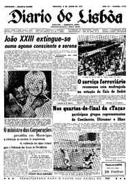 Domingo,  2 de Junho de 1963 (1ª edição)