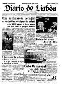 Segunda,  3 de Junho de 1963 (1ª edição)