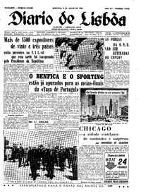 Domingo,  9 de Junho de 1963 (1ª edição)