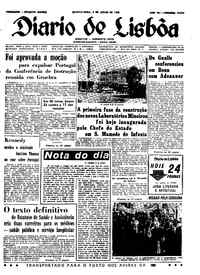 Quinta,  4 de Julho de 1963