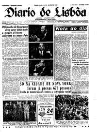 Terça, 30 de Julho de 1963