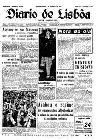 Segunda,  5 de Agosto de 1963