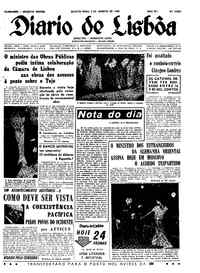 Quinta,  8 de Agosto de 1963