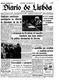 Terça, 13 de Agosto de 1963