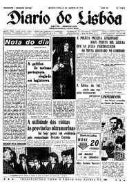 Quarta, 21 de Agosto de 1963